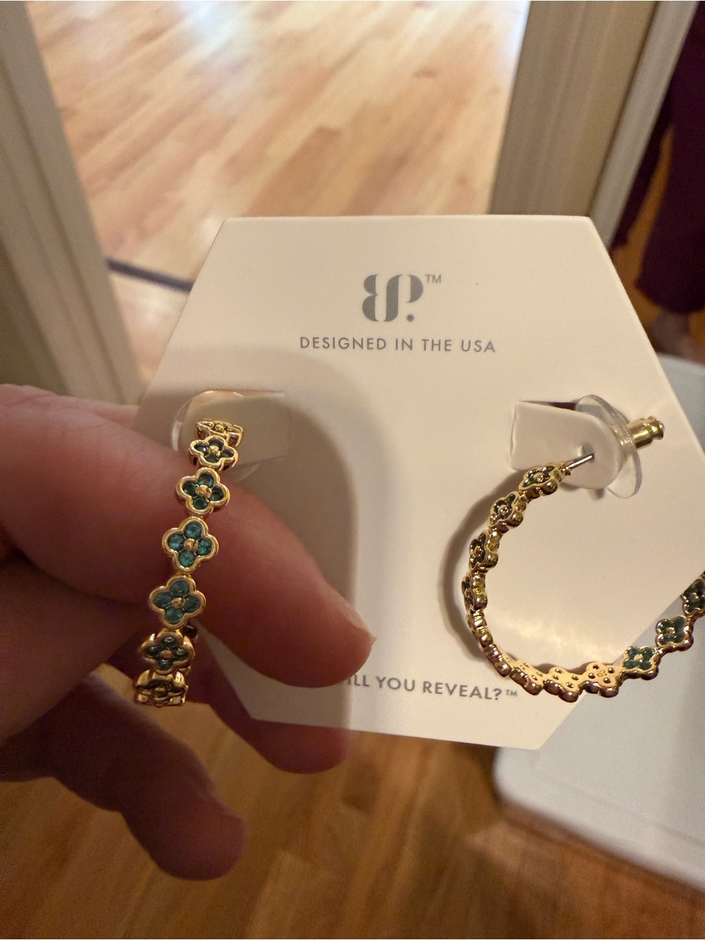 BP “Carmella” Clover Pariba Rare Unicorn Hoops